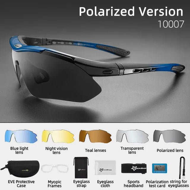 Photochromic Cycling Glasses Polarized Sunglasses