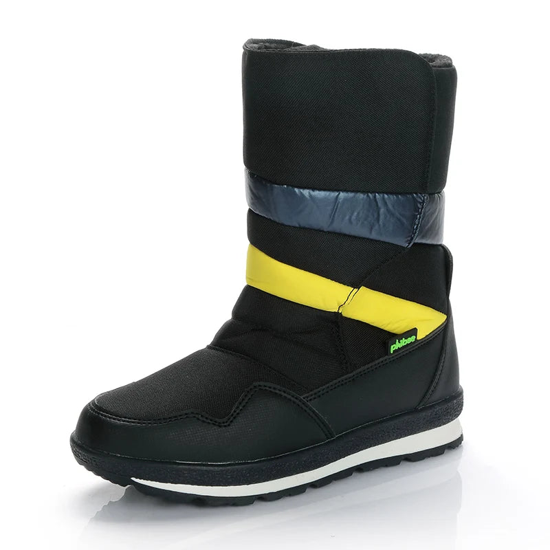 Detector Men Waterproof Snow Boots