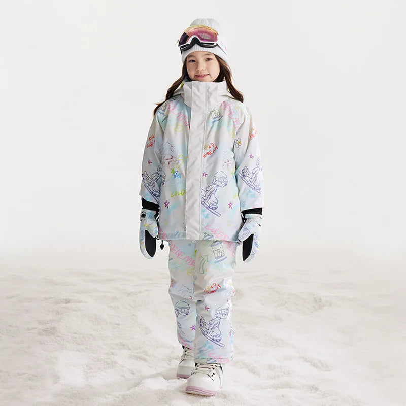 Ski Suits for Girls, Windproof & Waterproof