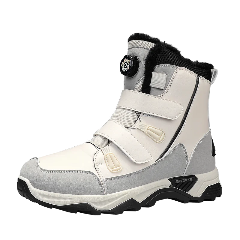 High-Top Snow Boots for Men