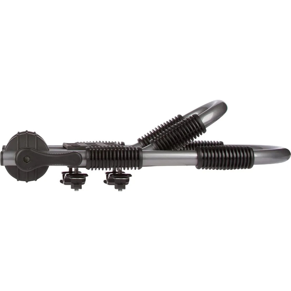 Adjustable Double J-Rack for 2 Kayaks with Tie Down Straps