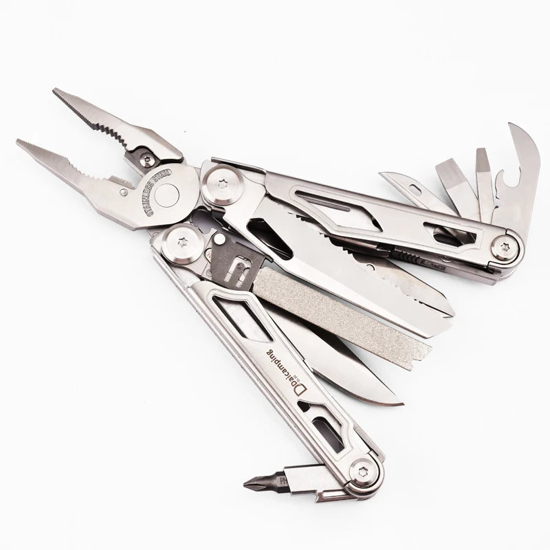 Multi-Tool Pliers Cutter Survival Gear Pliers Folding Knife