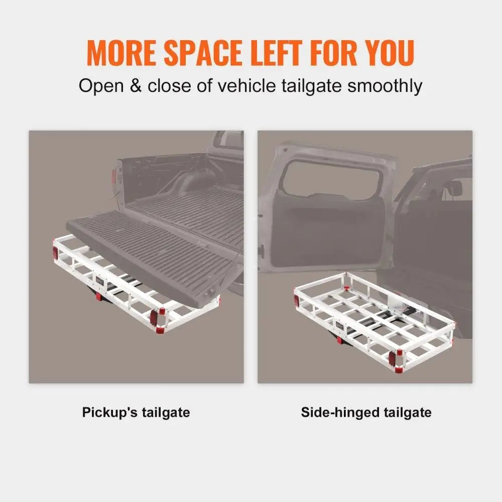 Hitch Cargo Carrier, 500lbs Load Capacity