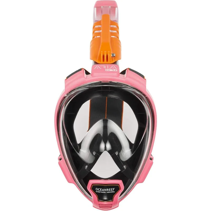 Quick Release Full Face Snorkel Mask with Snorkel