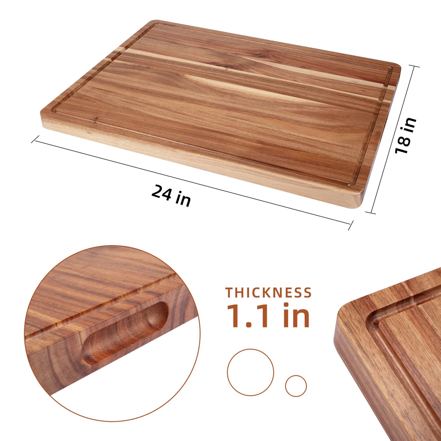 Acacia Wood Cutting Board