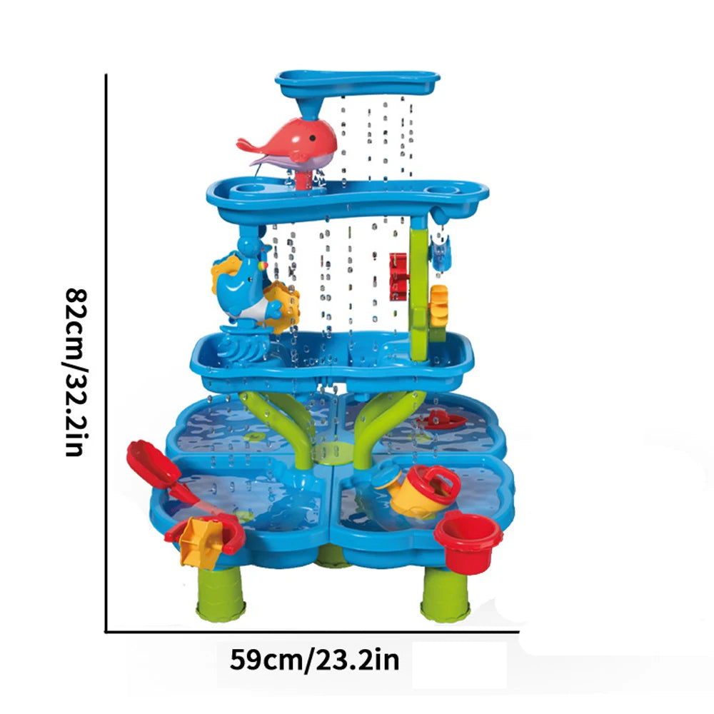 Kids Sand Water Table Beach Toys
