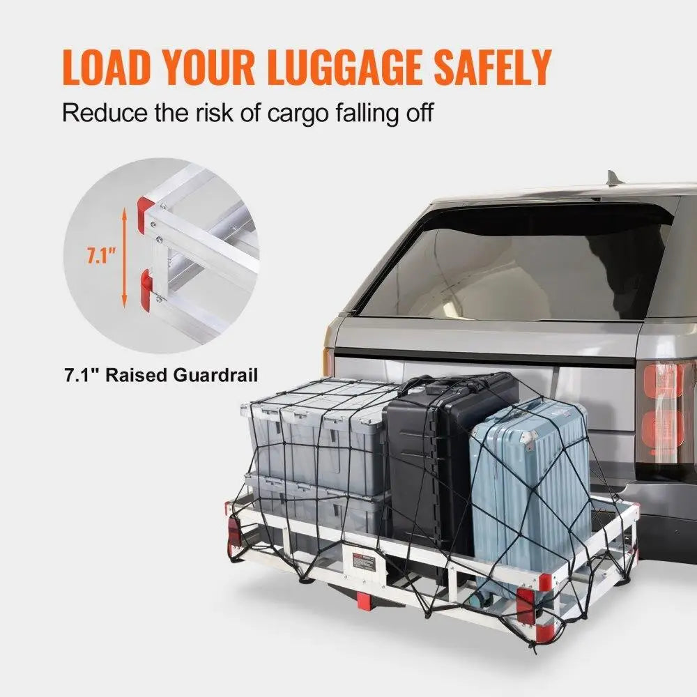 Hitch Cargo Carrier, 500lbs Load Capacity