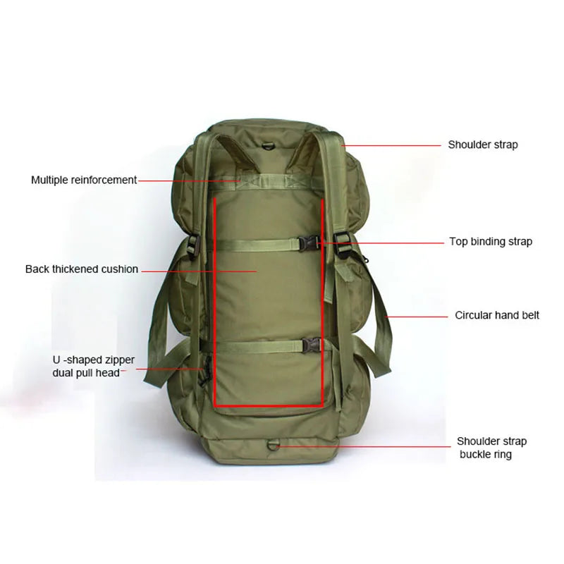 Duffel Bag Waterproof 100L Super Capacity