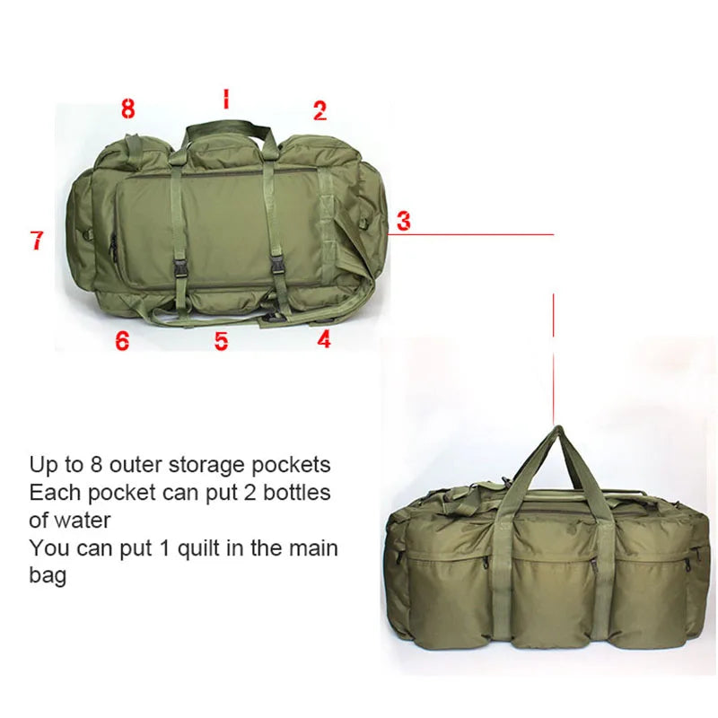 Duffel Bag Waterproof 100L Super Capacity