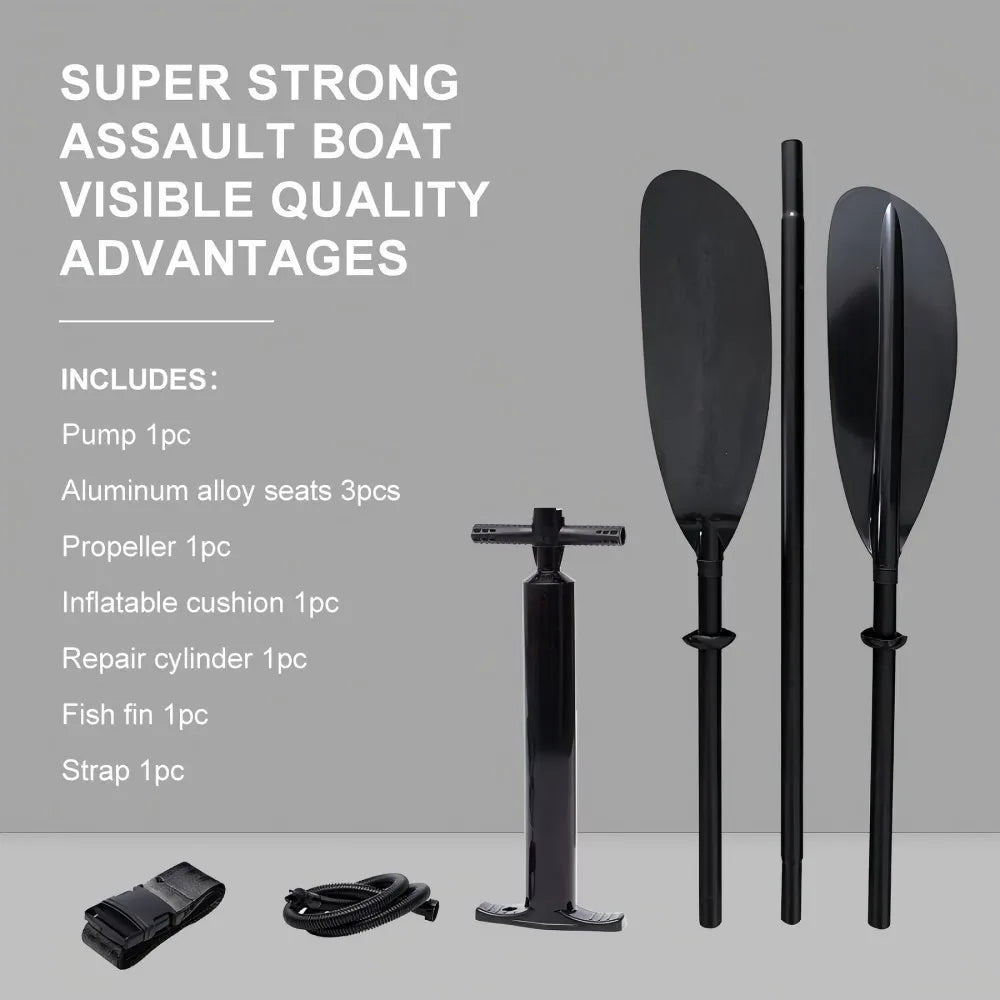 Ikuby 2 Person Inflatable Fishing Kayak