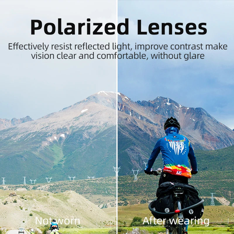 Polarized Glasses UV400 Sunglasses Bicycle Eyewear