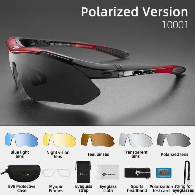 Photochromic Cycling Glasses Polarized Sunglasses