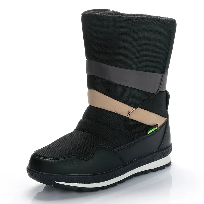 Detector Men Waterproof Snow Boots