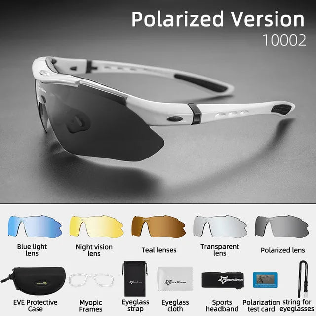 Photochromic Cycling Glasses Polarized Sunglasses