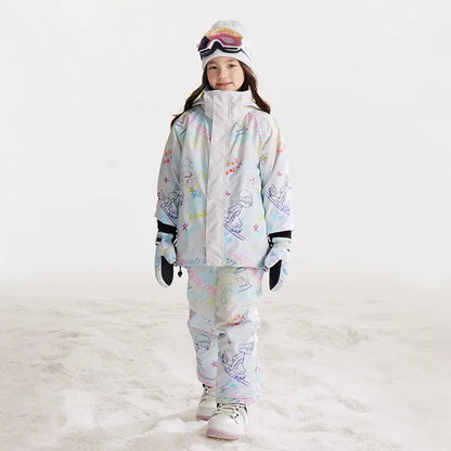 Ski Suits for Girls, Windproof & Waterproof