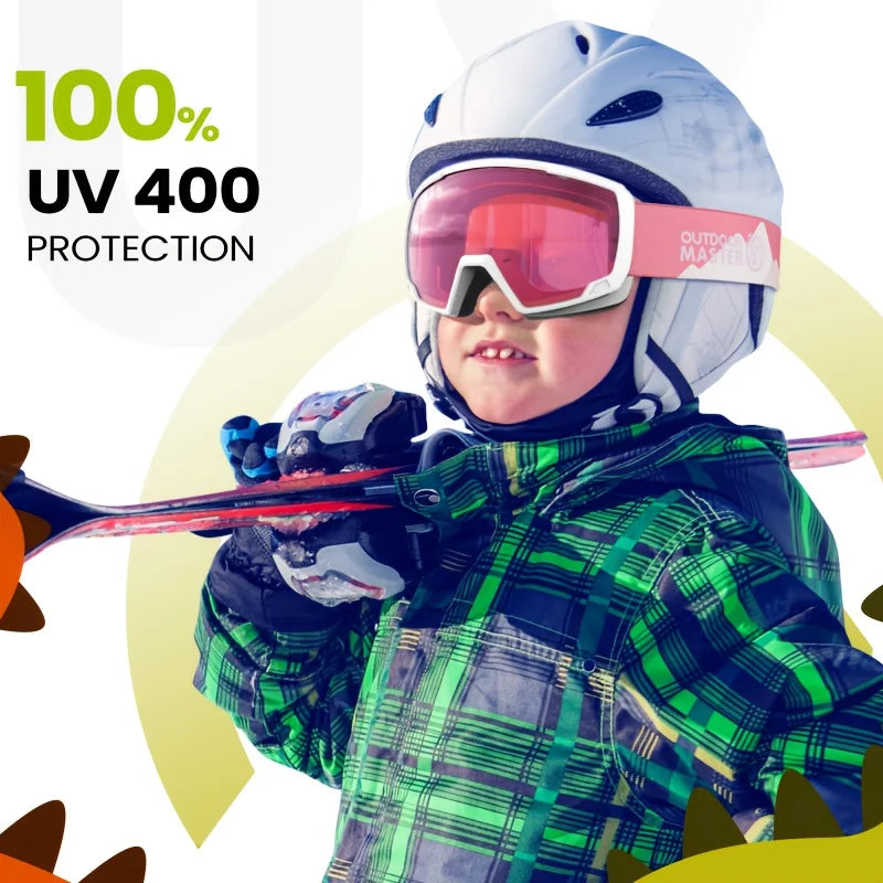 OutdoorMaster Kids Ski Goggles