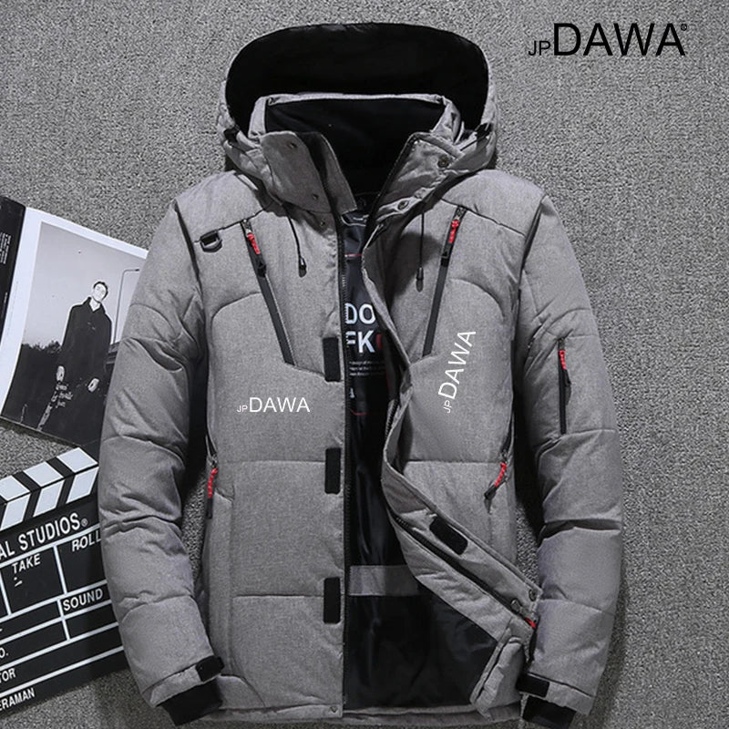 Ski Suit Men, 90% White Goose Down, Snowboarding