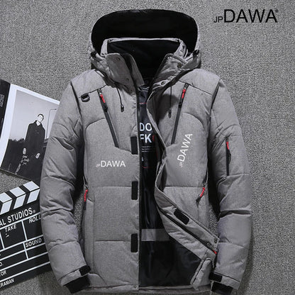 Ski Suit Men, 90% White Goose Down, Snowboarding