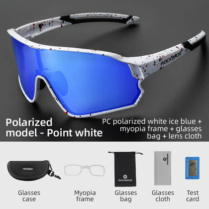 Polarized Glasses UV400 Sunglasses Bicycle Eyewear