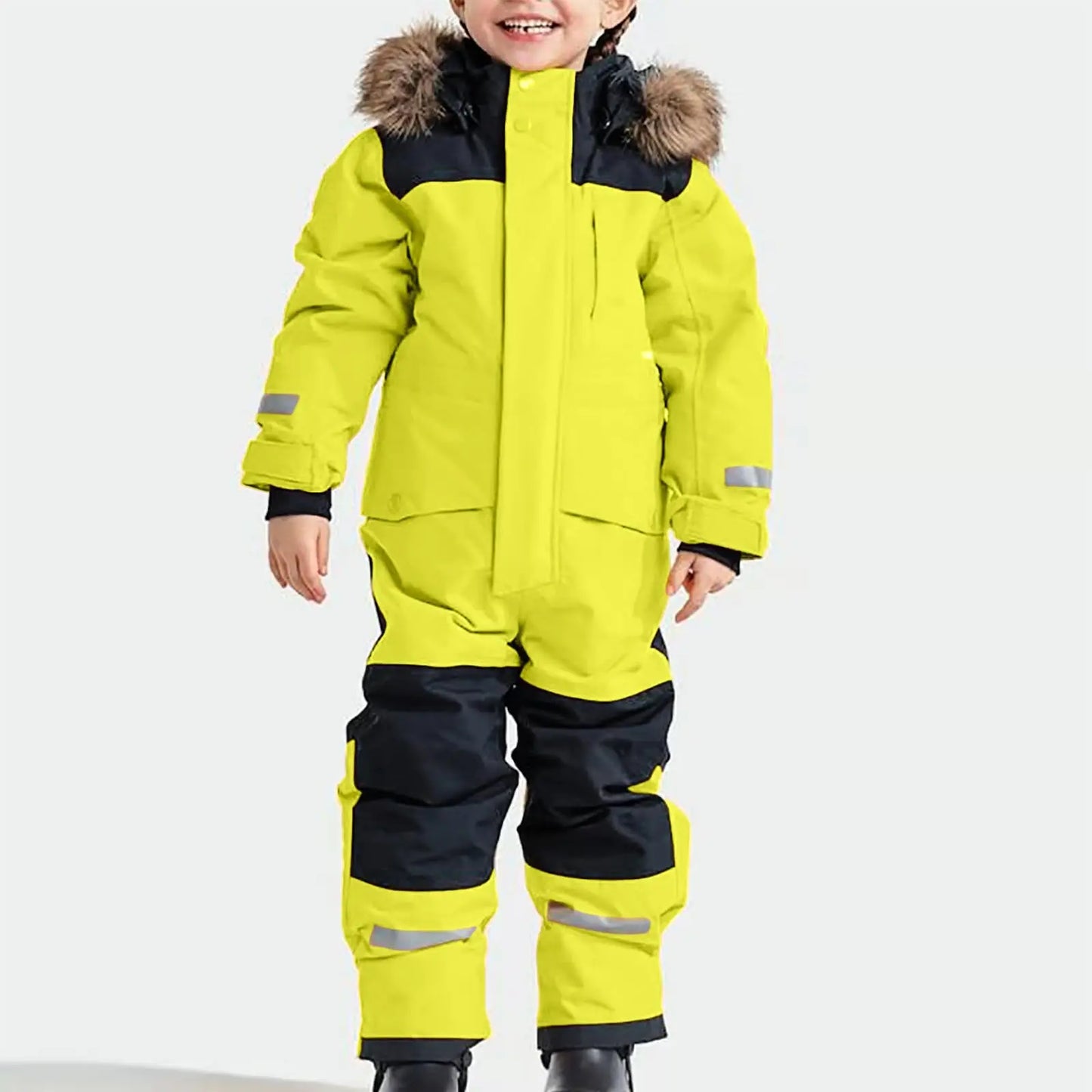 Children's One-Piece Ski Suit