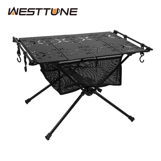 Portable Folding Camping Table, Lightweight Aluminum