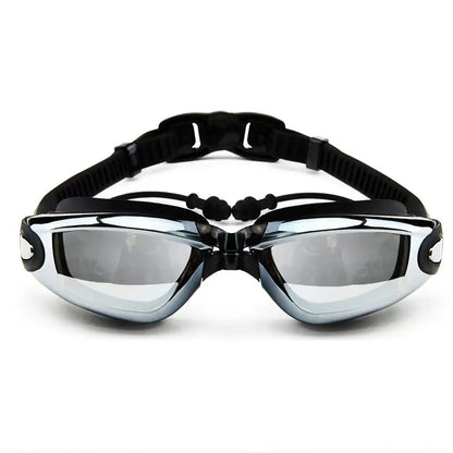 Swim Goggles for Adults - Adjustable Nose Bridge