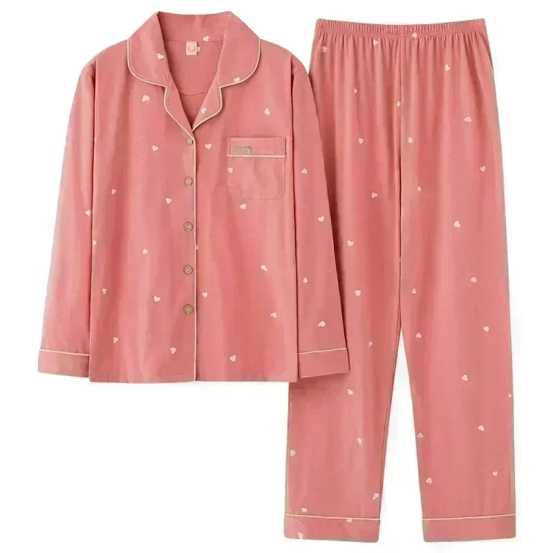 High Quality Plus Size Cotton Pajamas