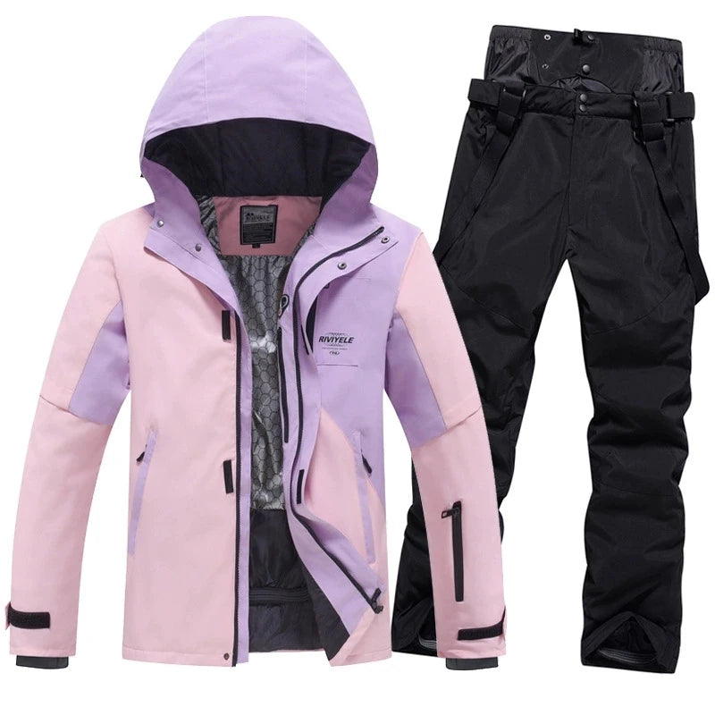 Ski Suit Sets for Boys & Girls, Jacket and Pant, Snowboarding