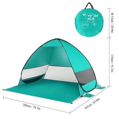 Beach Tent Camping Shade Sun Shelter Pop-Up Tent