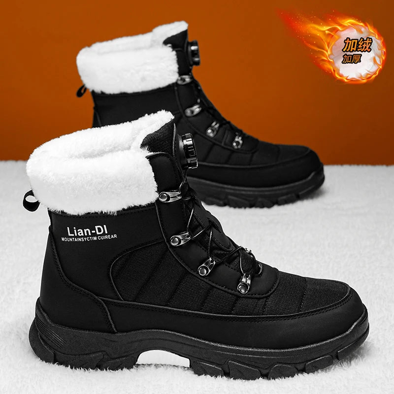 Large Size High-top Men's Snow Boots