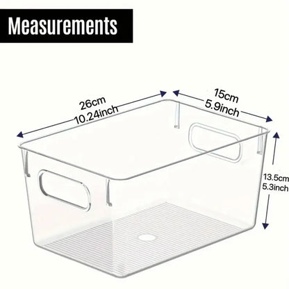 4 Plastic Storage Bins, Organizers Storage Containers