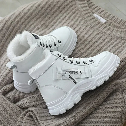 Winter Snow Boots for Women, Casual High-top Shoes