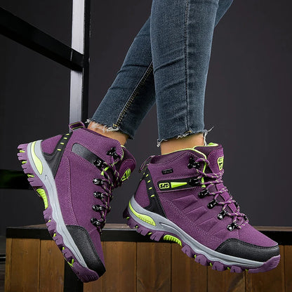 Winter Women Outdoor Trekking Boots Hiking Shoes