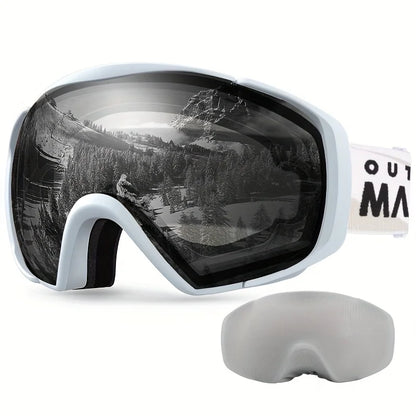 Goggles with Cover, Snowboard, Ski Goggles for Men and Women