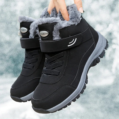 Women Casual Winter Shoes, Platform Non-Slip Snow Boots