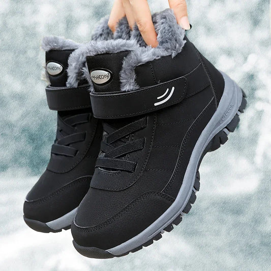 Women Casual Winter Shoes, Platform Non-Slip Snow Boots