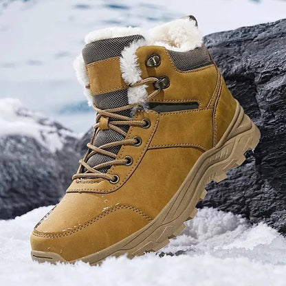 Snow Boots for Men, Casual Winter Shoes