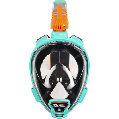 Quick Release Full Face Snorkel Mask with Snorkel