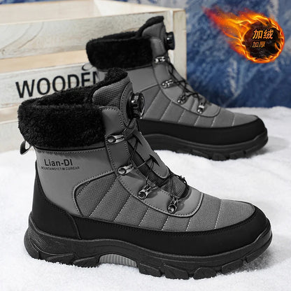 Large Size High-top Men's Snow Boots