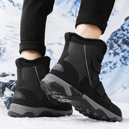 High-Top Snow Boots for Men