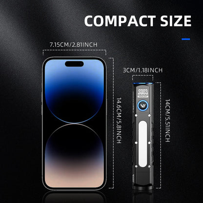 1000 Lumen Rechargeable Flashlight