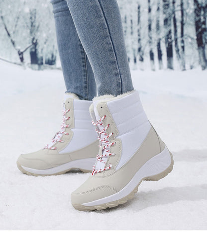 Women Platform Snow Boots, Non-slip