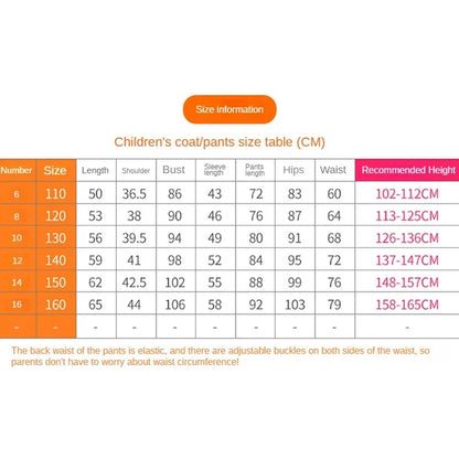 Children's Ski Suit Set Unisex, Thick Waterproof, Warm