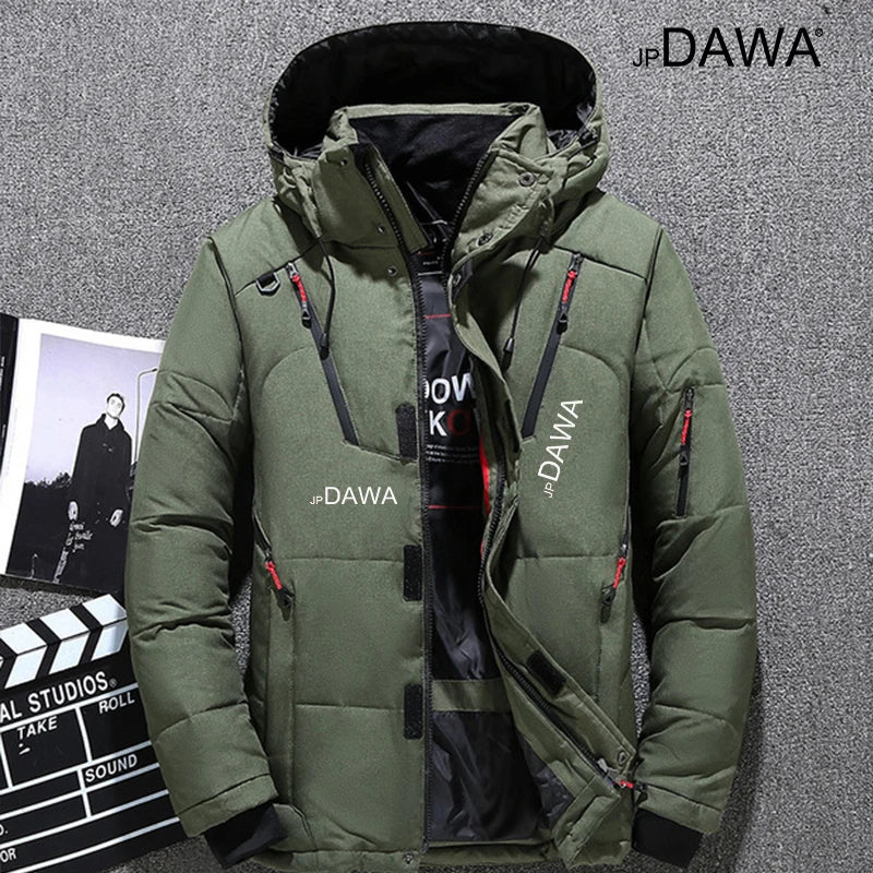 Ski Suit Men, 90% White Goose Down, Snowboarding