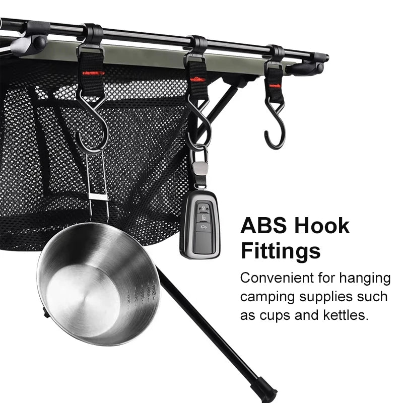 Portable Folding Camping Table, Lightweight Aluminum