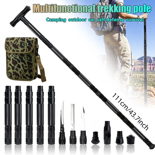Mountaineering Climbing Stick Retractable Folding