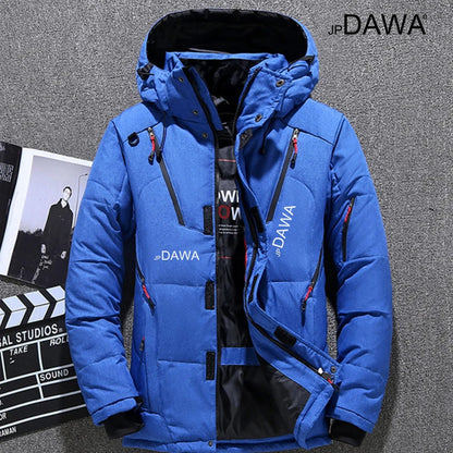 Ski Suit Men, 90% White Goose Down, Snowboarding