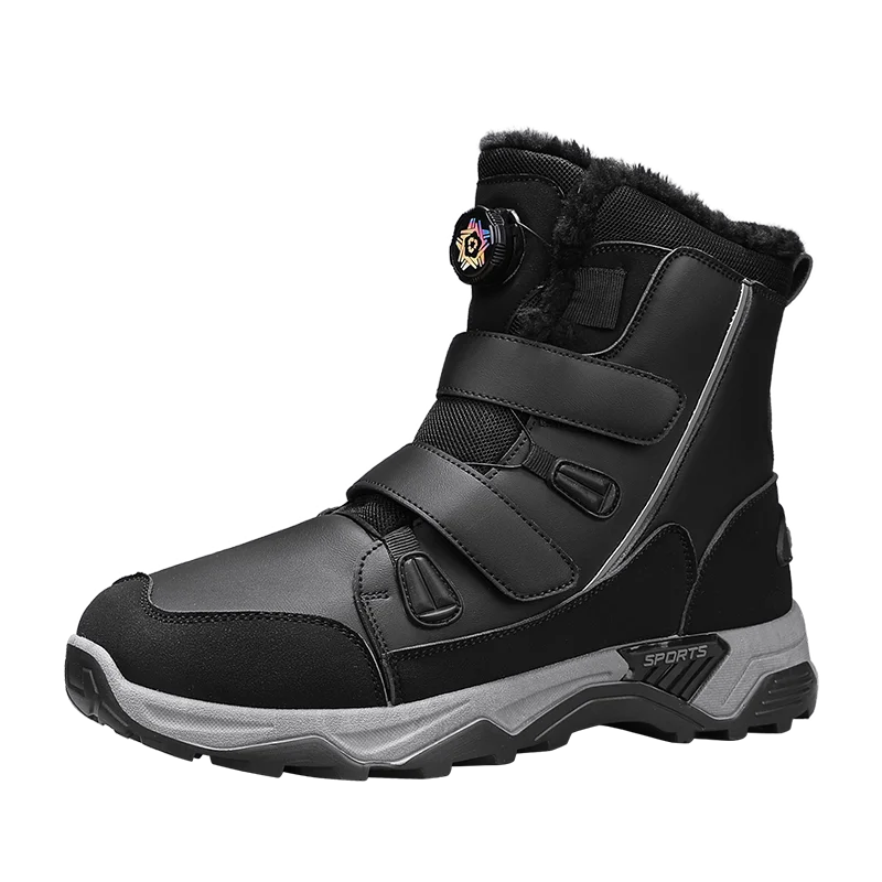 High-Top Snow Boots for Men