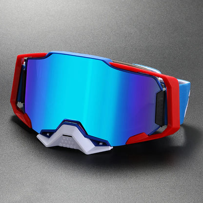 Premium Ski Goggles, TPU Material Double Layer Anti-fog Lenses
