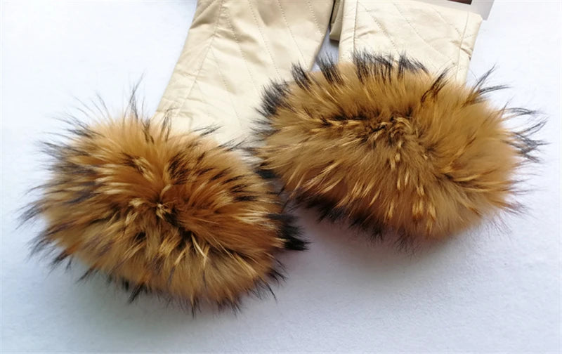 100% Real Fox Fur Cuffs